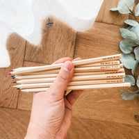 Personalised Colouring Pencils - Pack of 10