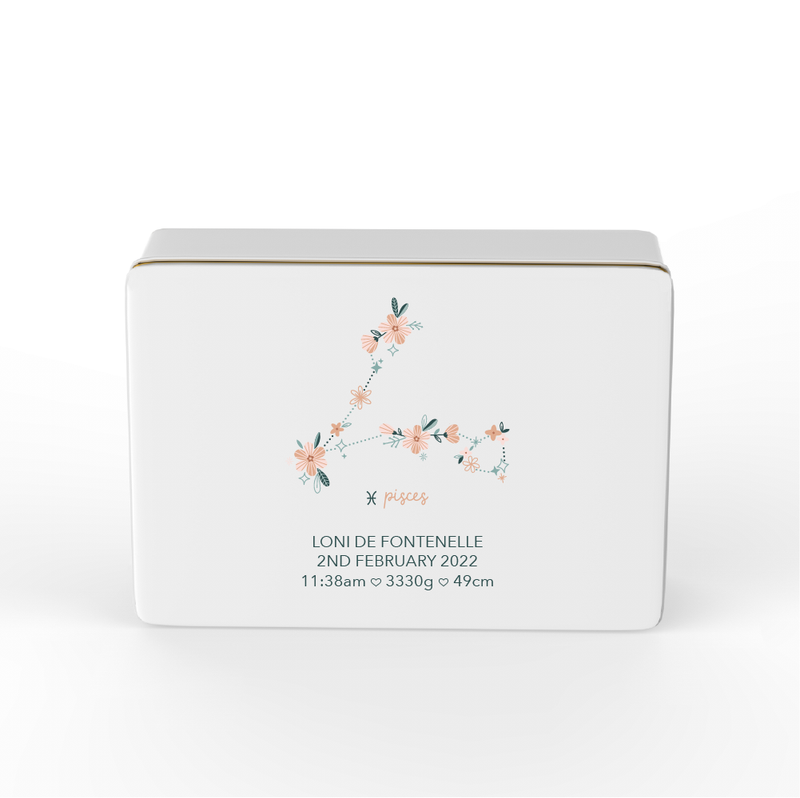 Keepsake Box - Design 42 - Zodiac Constellations