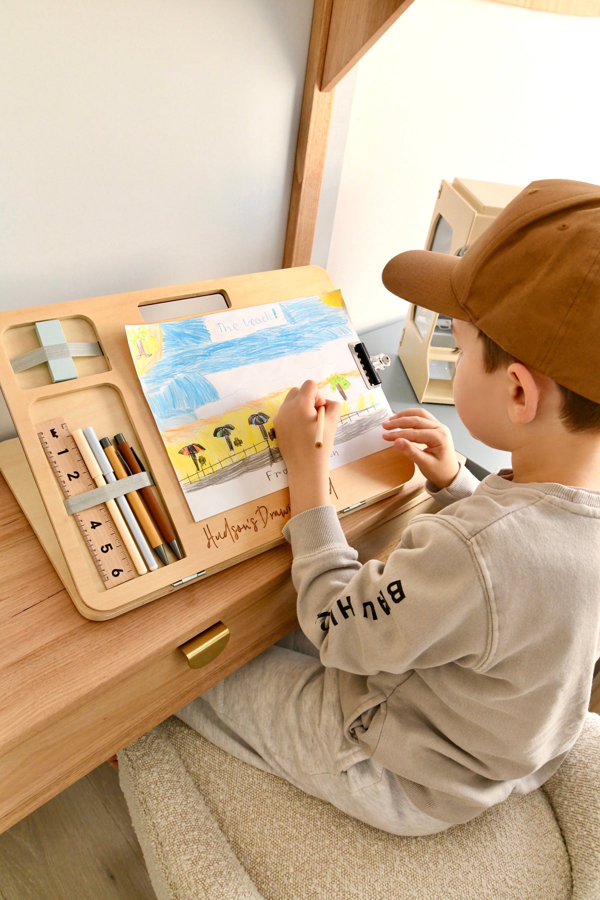 Personalised A4 Drawing/Slant Boards