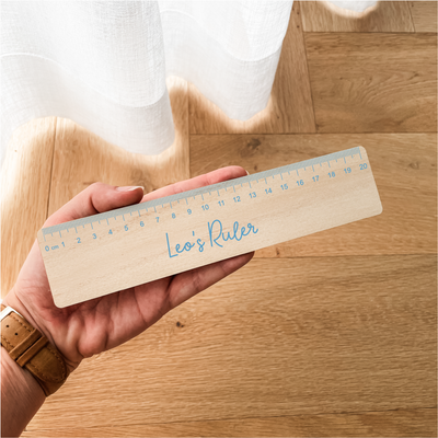 Personalised Rulers - Timber