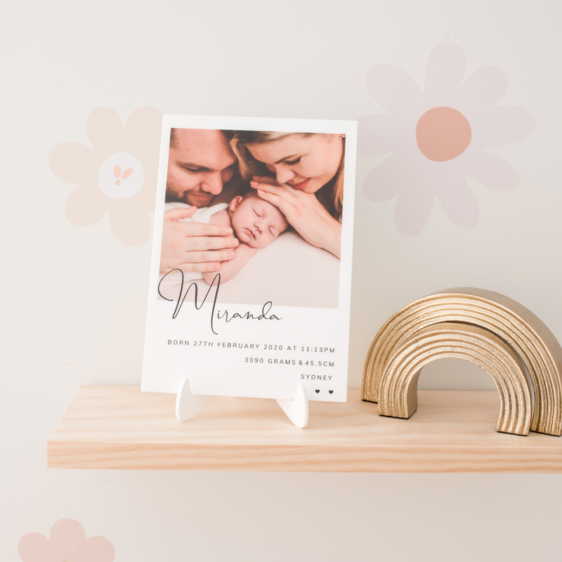 Father's Day Photo Plaques - Retro