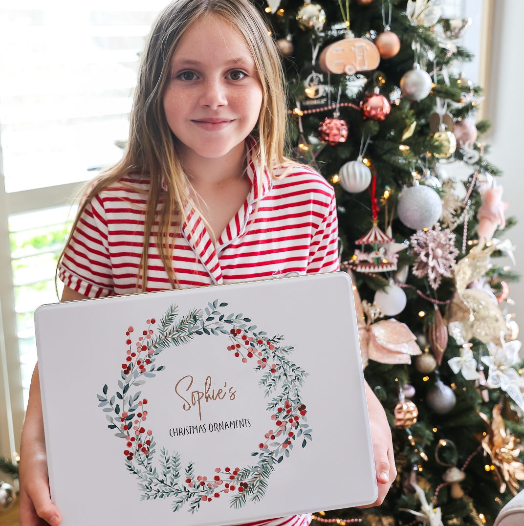 Personalised Keepsake Box - Christmas - Design 2