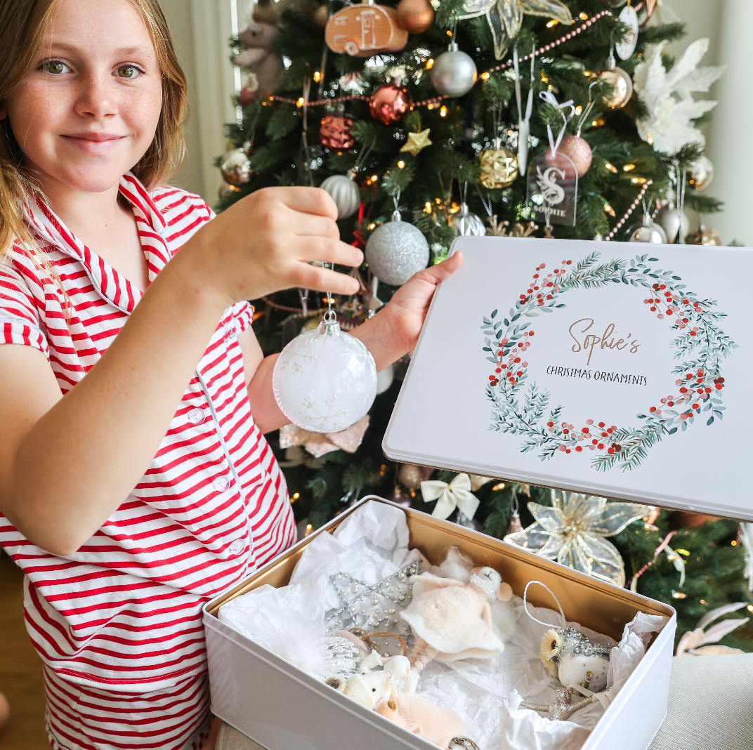 Personalised Keepsake Box - Christmas - Design 2