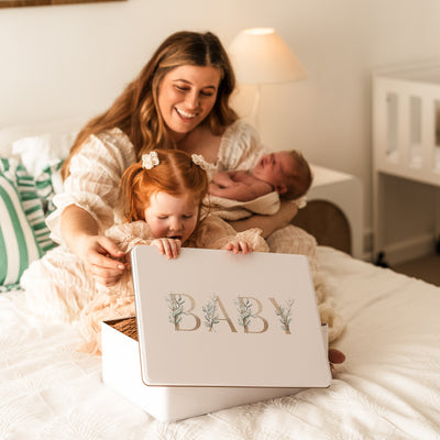 Keepsake Box - Baby Green / Ready to Ship