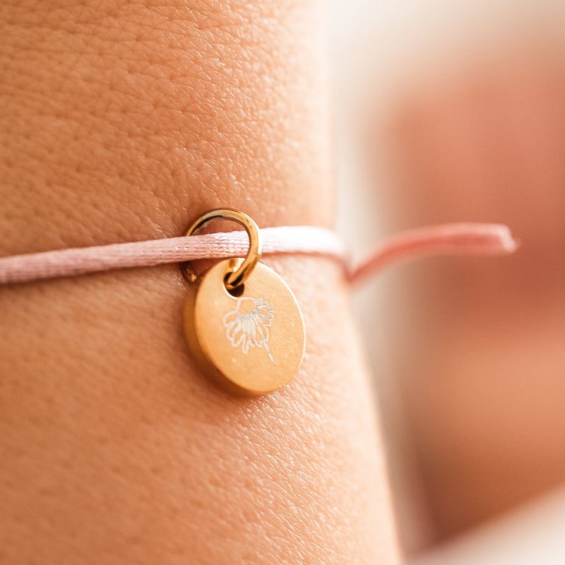 Personalised Bracelet - Heart - Timber