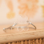 Personalised Bracelet - Daisy - Clear Acrylic