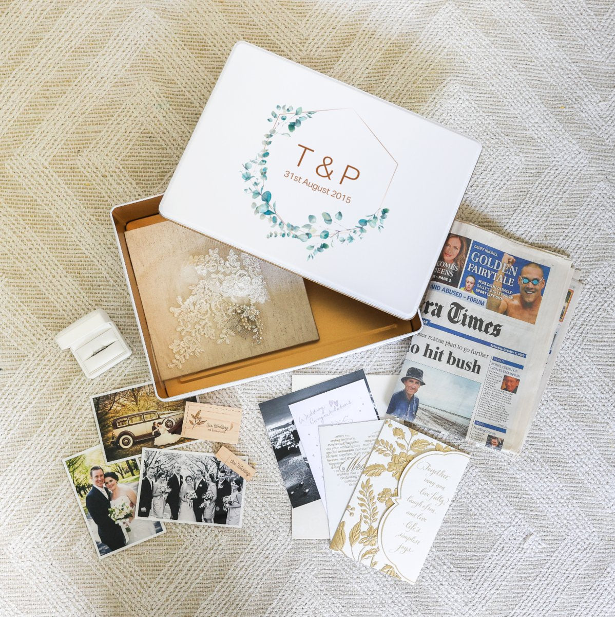 Keepsake Box - Wedding - Design 2