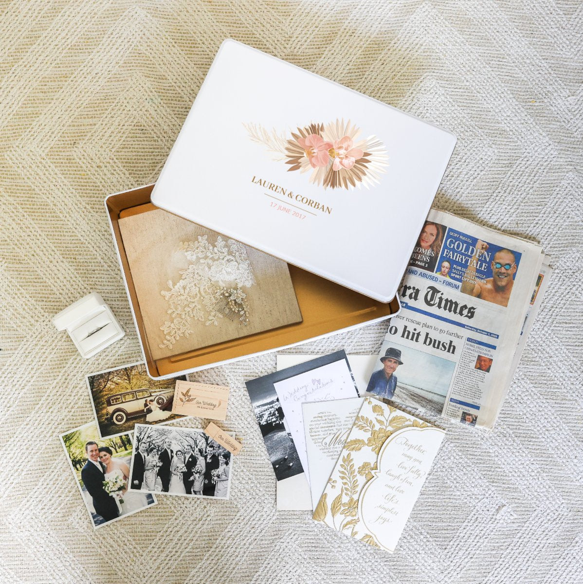 Keepsake Box - Wedding - Design 5