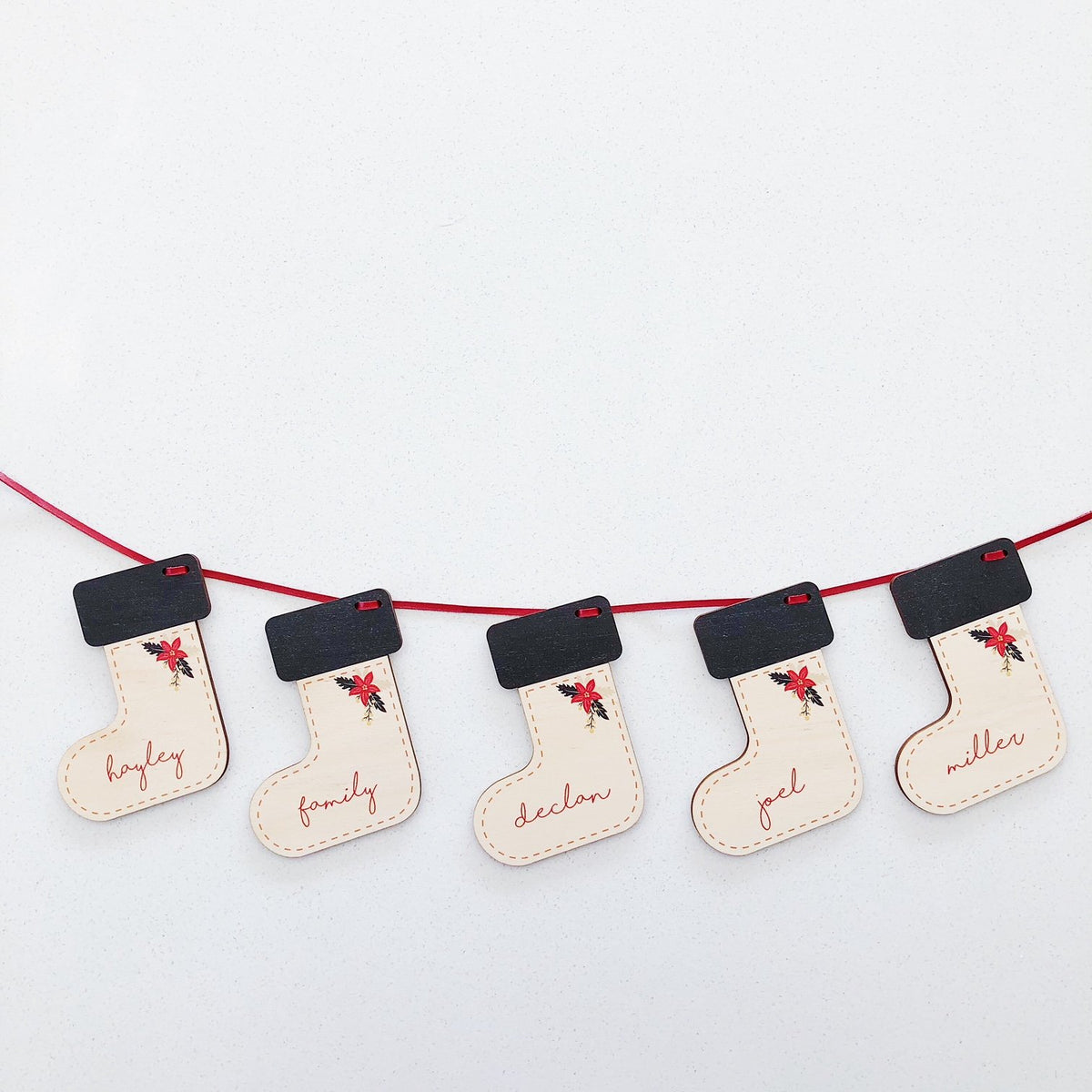 Additional Christmas Stocking Garlands - Classic