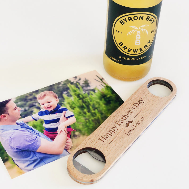 Father's day - Personalised bottle opener