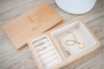 Personalised Wooden Jewellery Box - Birth Blossoms - Etched