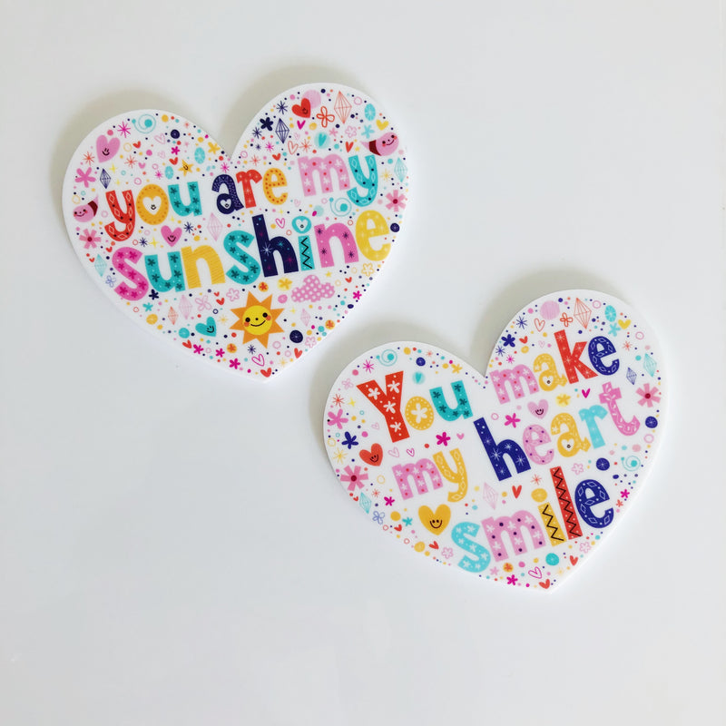 Feel Good Fridge Magnets - Hearts