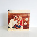 Wooden Photo Blocks 15cm