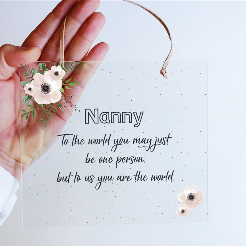 Mother's Day Acrylic Plaques - Florals