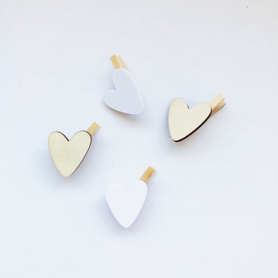Heart Mini-Pegs