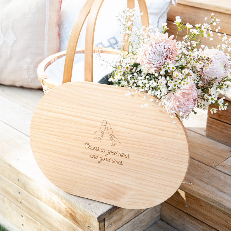 Wicker Picnic Baskets - Cheers
