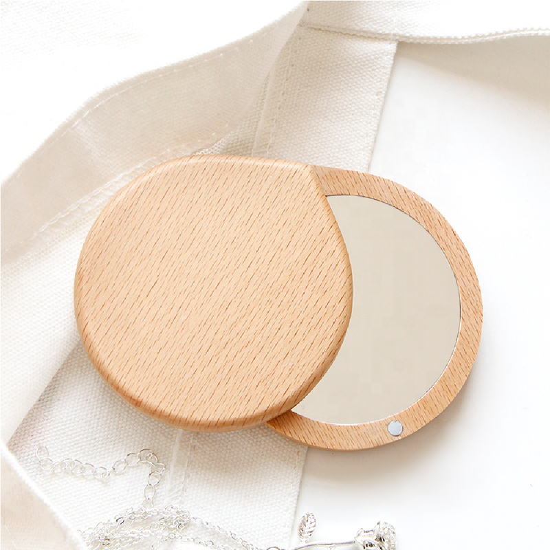 Etched Compact Mirror
