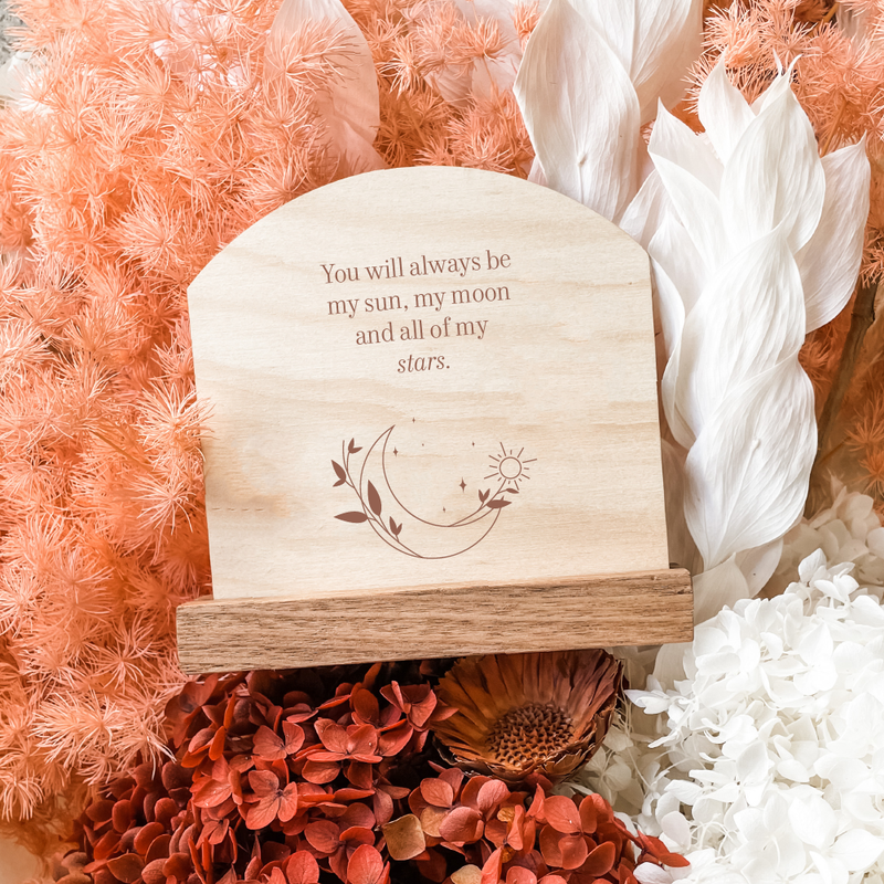 Etched Plaques - Still Life (multiple sayings)
