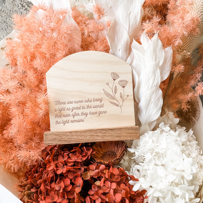 Etched Plaques - In Memory (multiple sayings)