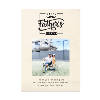 Father's Day Photo Plaques (multiple designs)