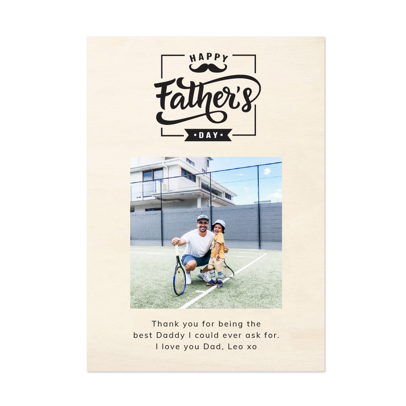 Father's Day Photo Plaques (multiple designs)