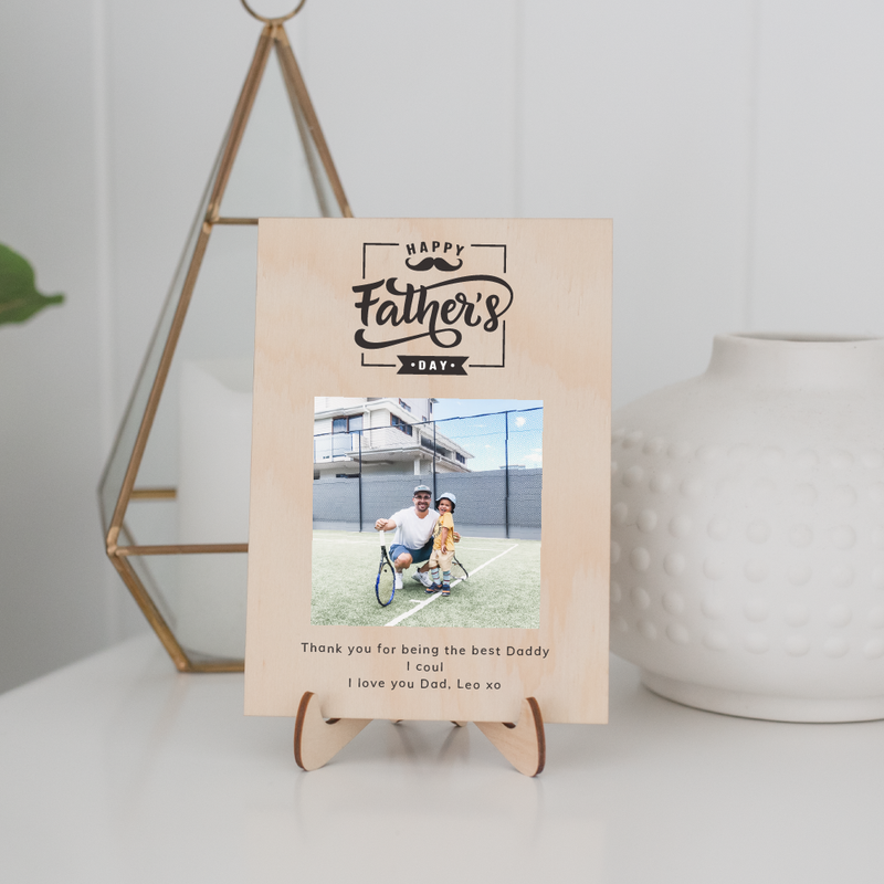 Father's Day Photo Plaques (multiple designs)