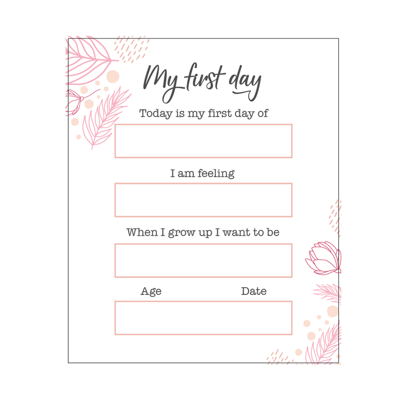 First Day Boards (colour designs)