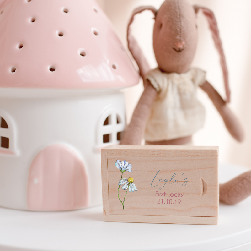 First Haircut Keepsake Box