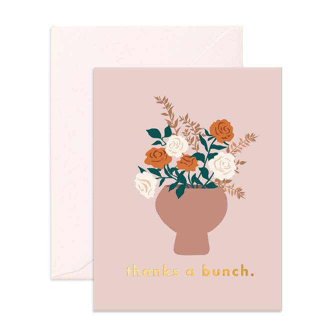 Thanks A Bunch Greeting Card