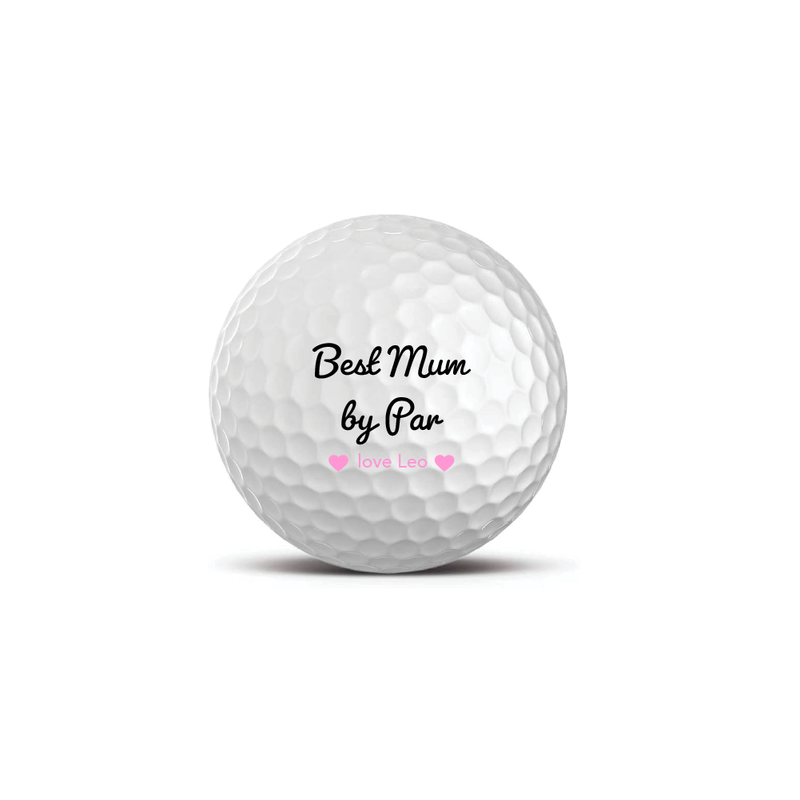 personalised golf ball mother's day