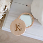 Etched Compact Mirror