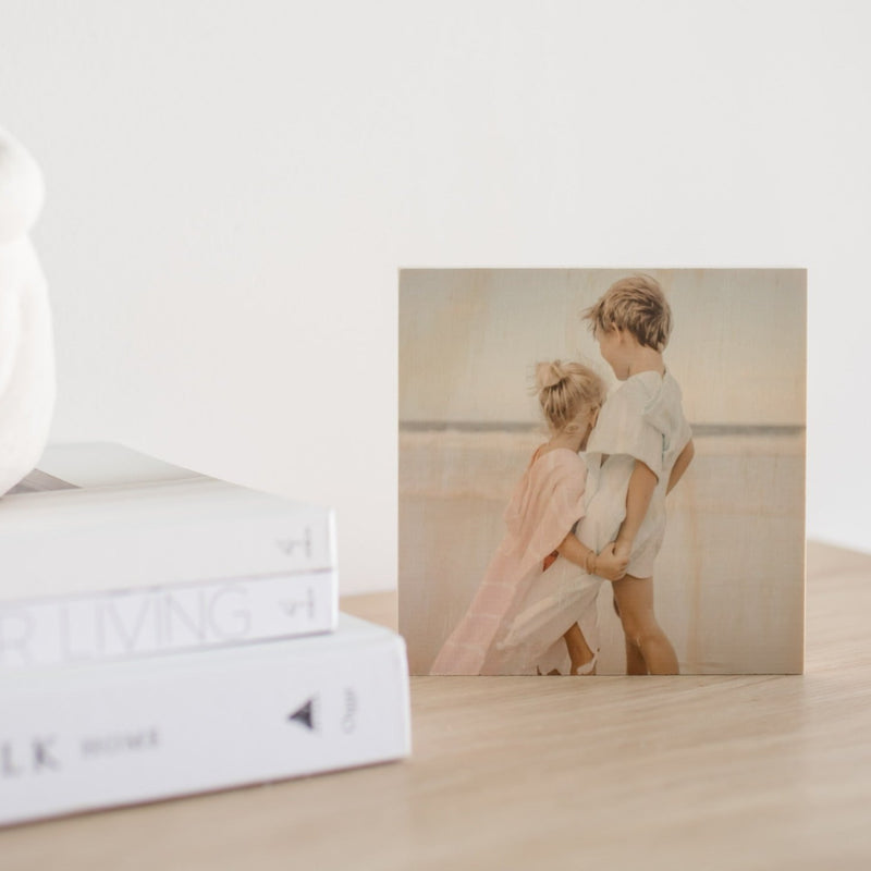 Wooden Photo Blocks 15cm