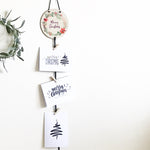 Christmas Memory Drops/ Greeting Card Holder