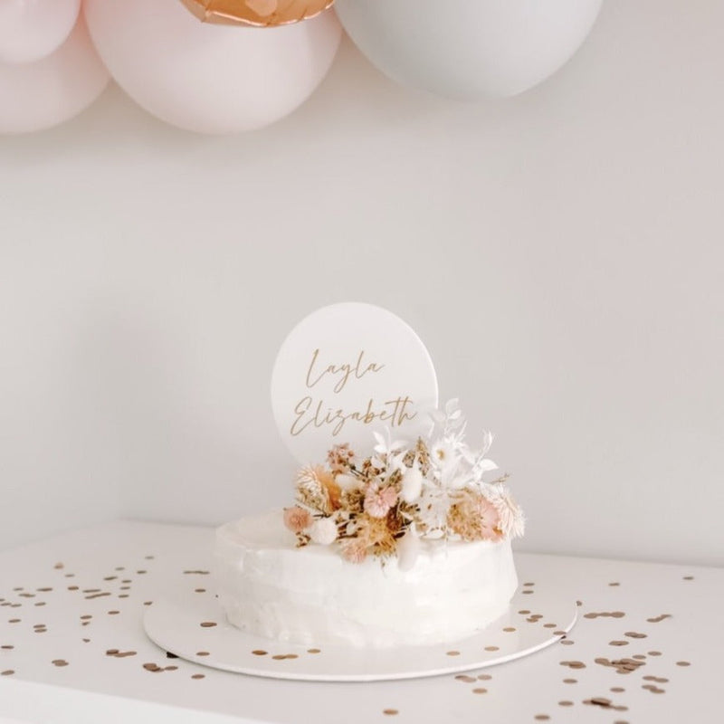 Personalised Cake Topper