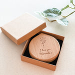 Etched Compact Mirror