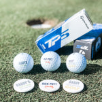 Personalised Golf Ball Markers - Set of 3