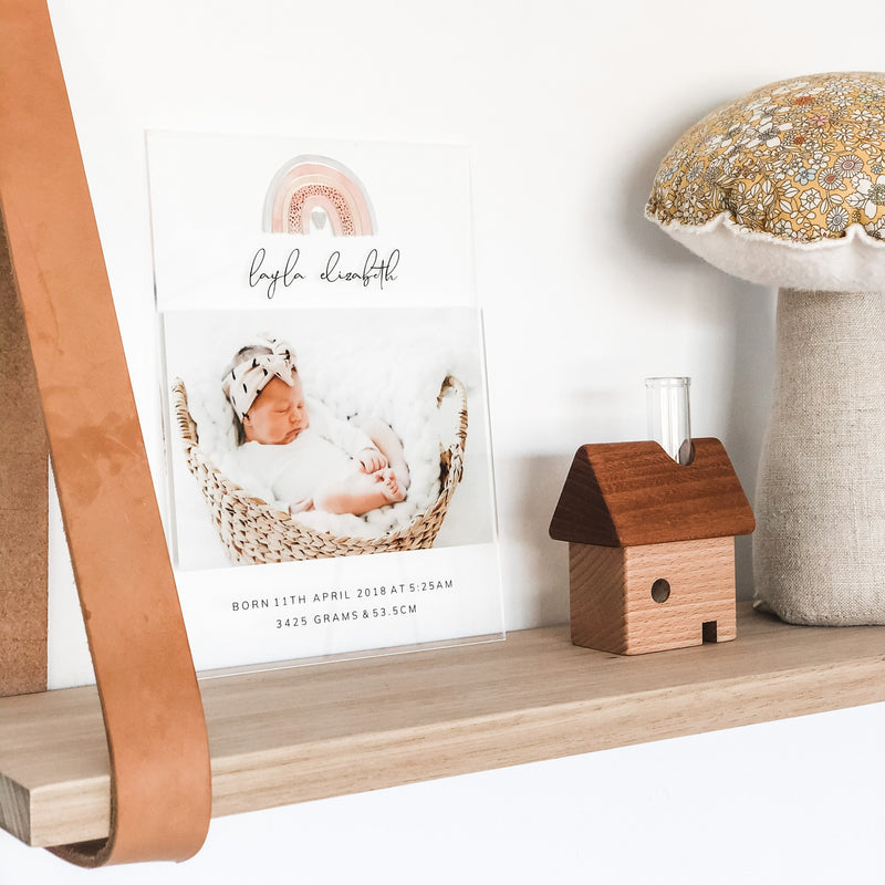 Birth Details - Keepsake Plaques - multiple designs