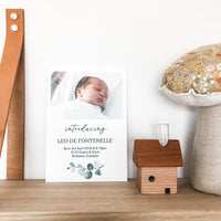 Birth Details - Keepsake Plaques - multiple designs