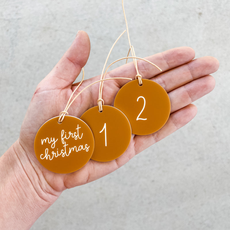 Christmas Decoration Keepsake Tags