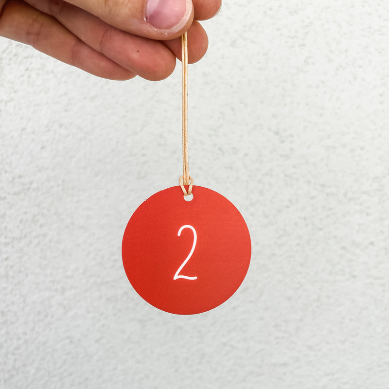 Christmas Decoration Keepsake Tags