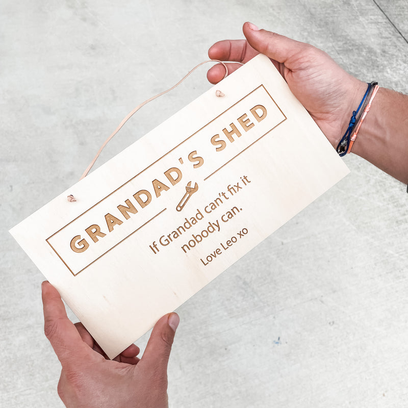 Father's Day Wooden Sign