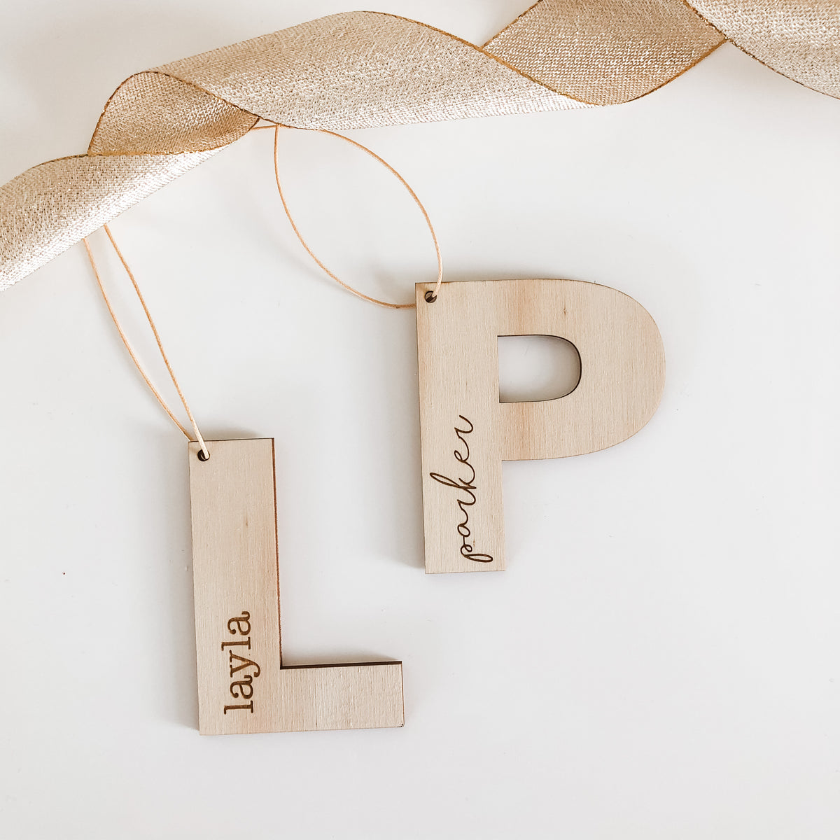 Letter Christmas Decorations