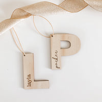 Letter Christmas Decorations