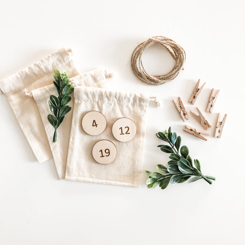 Christmas Advent Calendar - Round