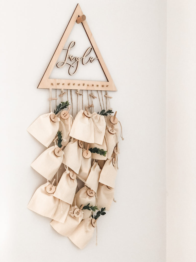 Christmas Advent Calendar - Triangle