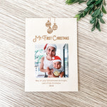 Christmas Photo Plaques - Etched
