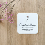 Personalised Coasters - Birth Blossoms