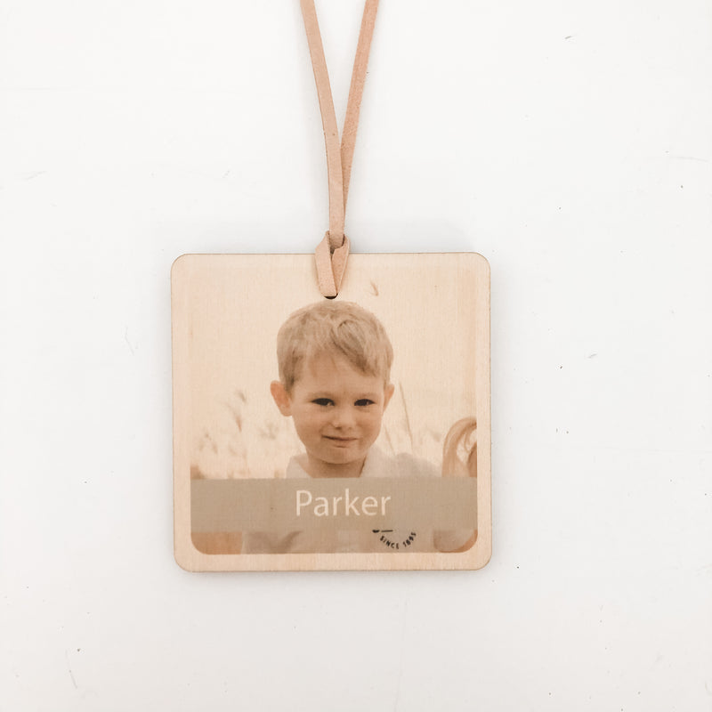 Photo Bag Tags - Square