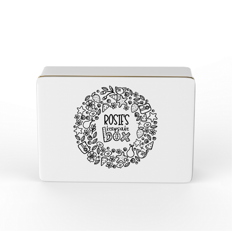 Keepsake Box - BlueberryCo x T-Leaf - Design 3