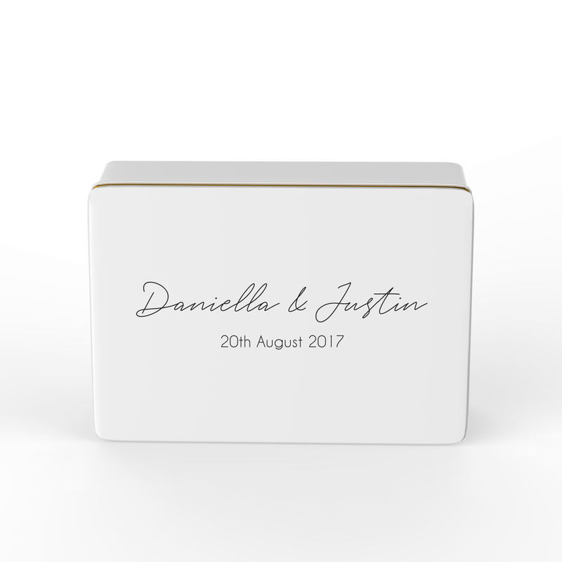 Keepsake Box - Wedding - Design 3